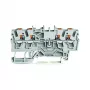 WAGO Durchgangsklemme 4-Leiter Push-in 2,5 mm² Grau