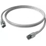 EasyLan FlexBoot Patchkabel Cat.6A S/FTP Grau 10m