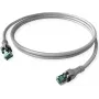 ZVK GMBH DualBoot Cat.6A S/FTP Push-Pull Patchkabel, Grau, 7,5 m