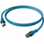 EasyLan saCon DualBoot Patchkabel Cat.6A S/FTP Blau 7,5m