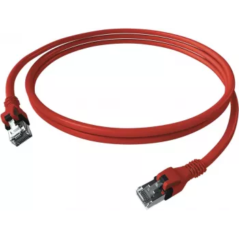 EasyLan saCon DualBoot Patchkabel S/FTP Rot 1,0m Cat.6A