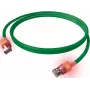 EasyLan DualBoot LED Patchkabel RJ45 S/FTP Cat.6A (Class EA) mit saCon-Stecker - LSOH - Grün - 7,5 m