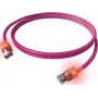 EasyLan saCon DualBoot LED Patchkabel S/FTP Violett 5,0 m Cat.6a