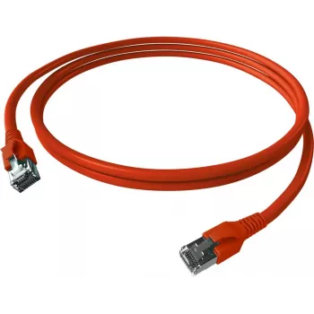EASYLAN FlexBoot Cat.6 Patchkabel S/FTP Rot 10m