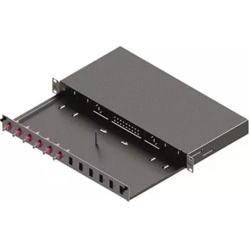 ZVK EasyLan LWL Verteilerfeld Basic LSB0A224 Grade C 1U 12 Ports 6x LC-Duplex OM4