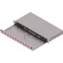 ZVK EasyLan LWL Verteilerfeld Basic LSB0B224 Grade C 1U 12 Ports 12x LC-Duplex OM4