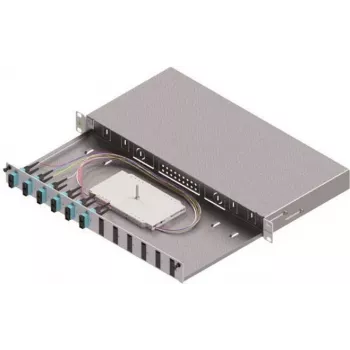 ZVK Easylan LWL Spleißgehäuse Basic 1HE 6x SC-Duplex Standard OM3