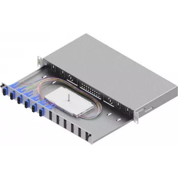 ZVK Easylan LWL Spleißkasten Basic SB0012541HE 6x SC-Duplex Standard OS2 - Glasfaser - SC-Duplex Stecker