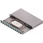ZVK Easylan Glasfaser-Spleißgehäuse Basic LSB1B113 1HE 12x SC-Duplex Standard OM3 ausziehbar - Glasfaser - SC-Duplex-Steckverbinder