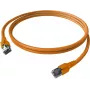 EasyLan FlexBoot Cat.6 S/FTP Patchkabel Orange 7,5m