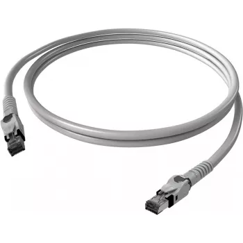 EASYLAN VarioBoot Cat.6A S/FTP Patchkabel Grau 5m