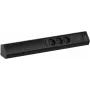 Bachmann CASIA 2 3x Schuko Steckdose mit 1x USB-A und 1x USB-C Laden 22W Schwarz