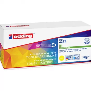 Edding EDD-2223 Gelbe Tonerkartusche kompatibel mit HP 117A (W2072A) – 700 Seiten