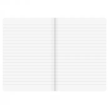 BRUNNEN Geschäftsbuch A5 liniert 96 Blatt Softcover Schwarz - A5
