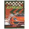 BRUNNEN Fast Wheels Dokumentenmappe A4 Rot/Grün