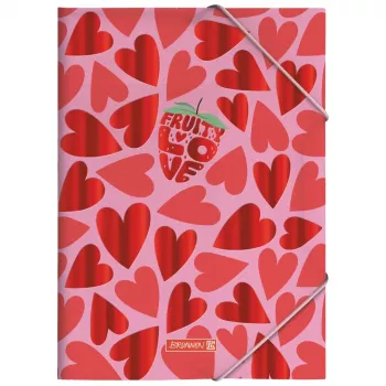BRUNNEN Fruity Love Collection Ordner A4 Pink/Rot, 1 Stück (1041604522)