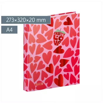 Brunnen Fruity Love Ringbuch Pink