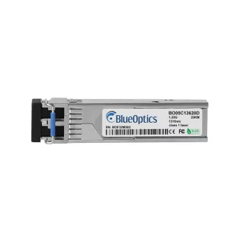 BlueOptics BO05C13620D Kompatibler Synology SFP-1G-LX-20KM SFP-Transceiver, LC Duplex, 1000BASE-LX, 20 km, Single-Mode-Faser