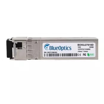 BlueOptics BO55J27610D Kompatibler Ruckus 10G-SFPP-BXU-S SFP+ Bidi Transceiver, LC-Simplex, 10GBASE-B, 10 km
