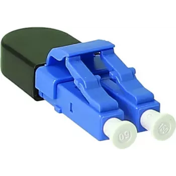 BlueOptics Loopback Adapter LC Duplex Singlemode SM 9/125µm Keramikferrule Blau