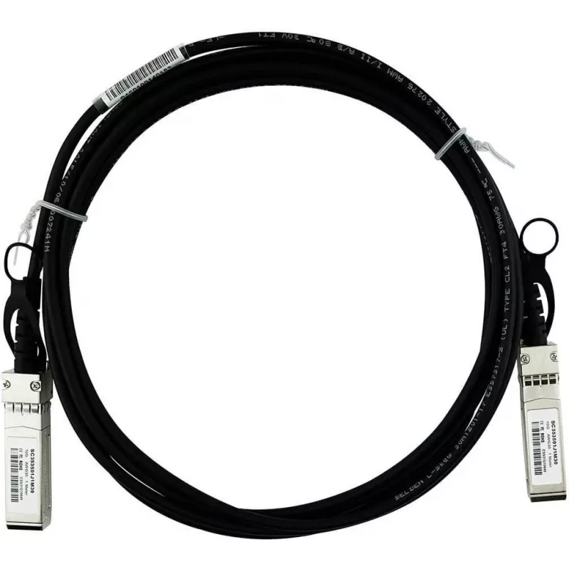 BlueOptics Alcatel-Lucent iSFP-10G-C5M Kompatibles BlueLAN 10GBASE-CR Passives SFP+ zu SFP+ Direct Attach Kupferkabel, 5m, AWG24