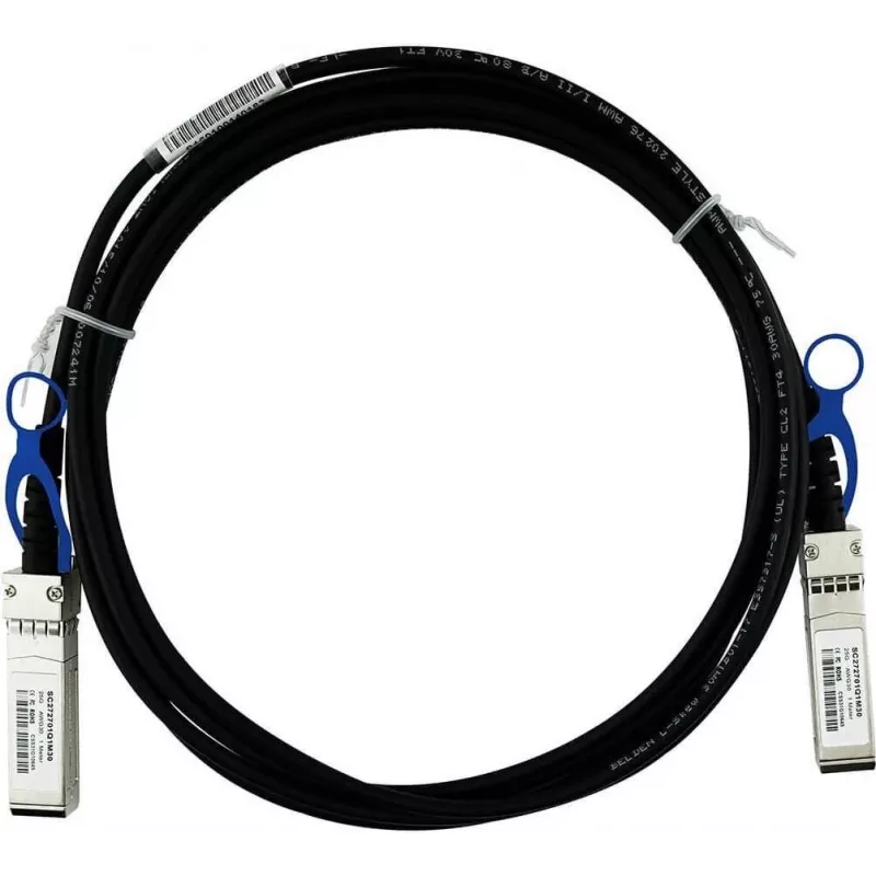 BLUEOPTICS Kompatibles Amphenol NDCCGJ-0005 BlueLAN 25GBASE-CR Passives SFP28 zu SFP28 Direct Attach Kabel, 5m, AWG26 (NDCCGJ-0005-BL)