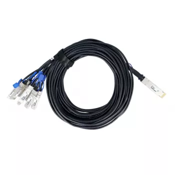 BlueLAN BL292701W3M26 Kompatibles Arista CAB-D-8S-200-2.5 Passives 200GBASE-CR8 QSFP-DD auf 8x25GBASE-C Breakout-DAC-Kabel 3m