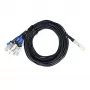 BlueLAN CAB-D-8S-200G-2.5-BL Kompatibles Arista DAC 200GBASE-CR8 QSFP-DD auf 8xSFP28 2,5m Passives Twinax-Kabel
