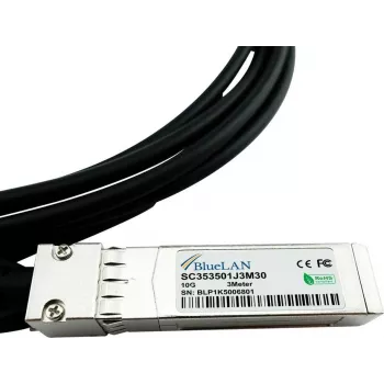 BlueLAN Hirschmann 942 280-004 Kompatibles Direct Attach Cable (DAC) - Passiv 10 Gigabit Twinaxial Kupfer SFP+ auf SFP+ 1m