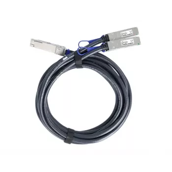 BlueLAN FN-CABLE-QSFPDD-2QSFP56-L1-BL 400G DAC Breakout-Kabel QSFP-DD auf 2x QSFP56, 1m