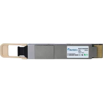 BLUEOPTICS NVIDIA MMA1Z00-NS400-T Kompatibler QSFP112 Transceiver, MPO-MTP-12/APC, 400GBASE-SR4, Multimode-Faser, 850nm, 50m, 0°C bis +70°C, DDM (MMA1Z00-NS400-T-BO)