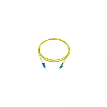 BlueOptics Simplex Fibre Optic Patch Cable, LC-UPC zu LC-APC, Single Mode OS2, 50m, Gelb