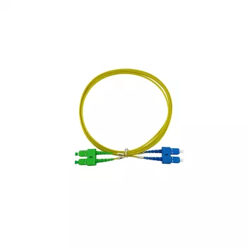 BlueOptics Duplex Glasfaser-Patchkabel SC-UPC/SC-APC Singlemode OS2 20m