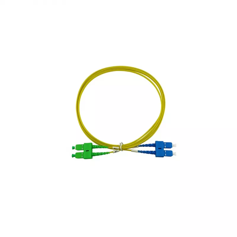 BlueOptics Duplex Glasfaser-Patchkabel SC-UPC/SC-APC Singlemode 5 Meter