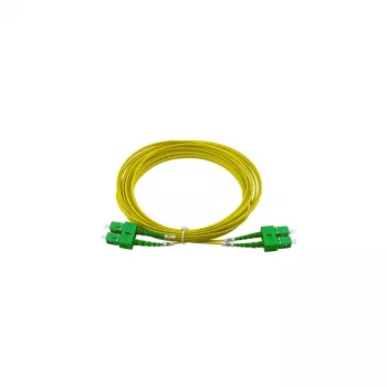 BlueOptics Duplex Glasfaser-Patchkabel SC-APC/SC-APC Singlemode 3 Meter