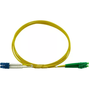 BlueOptics Duplex LWL-Patchkabel LC-UPC zu LC-APC Singlemode OS2 10 Meter