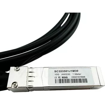 BlueOptics Kompatibles Cisco ONS-SC+-10G-CU5 BlueLAN 10GBASE-CR Passives SFP+ Direct Attach Kabel, 5m, AWG24