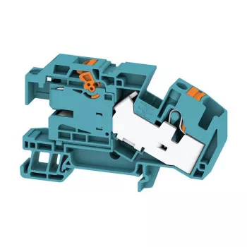 Weidmüller AITB 16 BB NDT BL Sicherungsklemme, Schraubanschluss, 400 V, 6,3 A, Blau, 10 mm Abisolierlänge