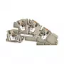 Weidmüller AITB 4 BB L-L Installations-Reihenklemme, 4 mm², 400 V, 32 A, blau, Schraubanschluss, DIN-Schiene