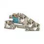 Weidmüller AITB 4 BB NDT-L-PE Installations-Reihenklemme, PUSH IN, 4 mm², grau
