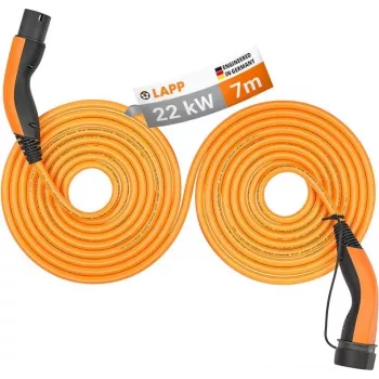 Lapp Mobility Type 2 Helix-Ladekabel 22 kW 7 m Orange