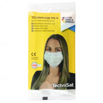 TECHNIMASK M2 R Medizinische Gesichtsmaske Typ IIR, 50er-Pack, Blau
