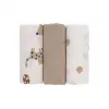 Lassig Mullwindel-Set 3er-Pack 60x60cm Little Mateys Royalblau