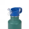 Lassig Edelstahlflasche mit Ausgießer und Griff 500 ml Little Gang Rainbow Green