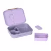 Lassig Bento 12100157012 Little Gang Heart Lila Bento-Box