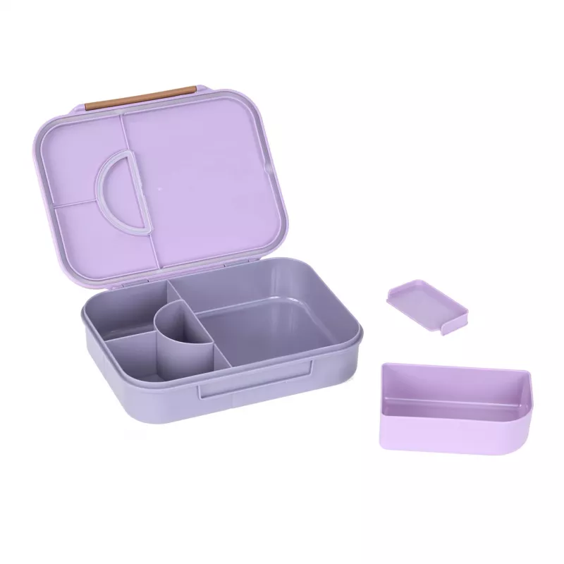 Lassig Bento 12100157012 Little Gang Heart Lila Bento-Box