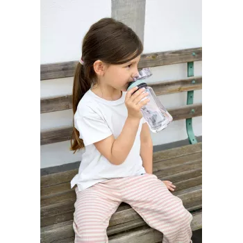 Lassig Butelka Tritan Trinkflasche 420 ml Tiny Outdoor Rainbow