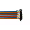 kabelmeister® Jumper Wire 40-Pin Separable Wires for Arduino, Raspberry Pi etc., Male to Male