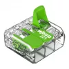 WAGO 221-423 3-Leiter-Kompaktverbinder, 4 mm², transparent