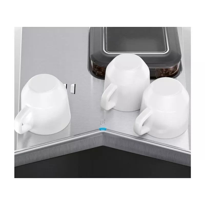 Siemens EQ.6 TE655503DE Vollautomatische Kaffeemaschine mit Keramikmahlwerk, TFT-Display, 1500 W, Schwarz